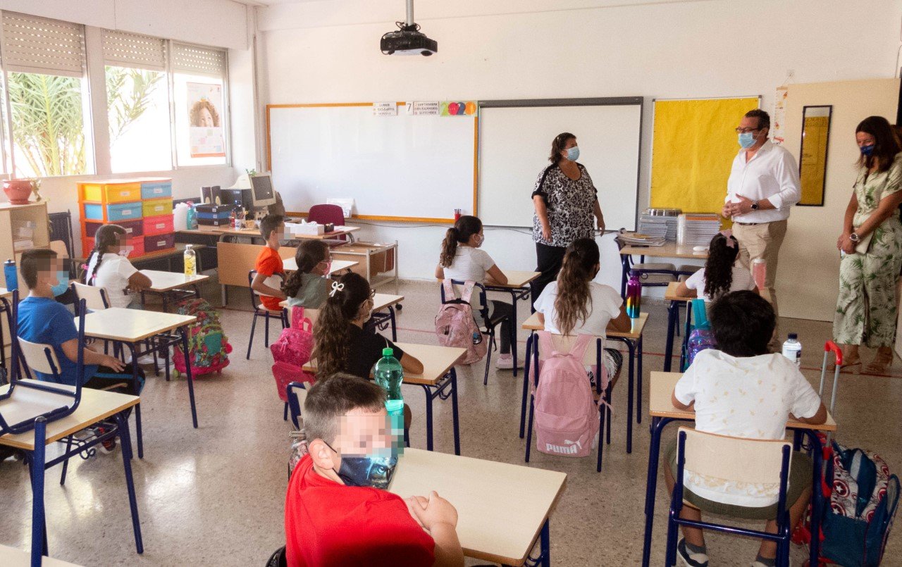 9.000 escolares vuelven a las aulas en Benidorm