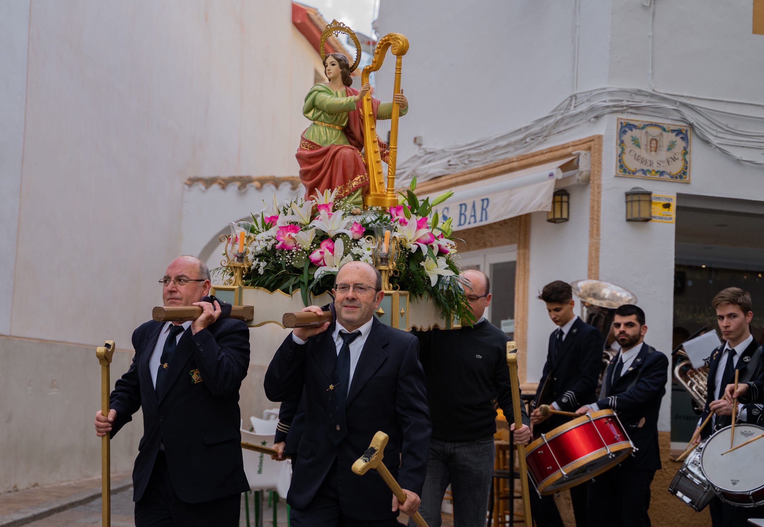 La Unión Musical de Benidorm da comienzo a las Jornadas Músico – Culturales en honor a Santa Cecilia.