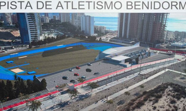 Benidorm tendrá una nueva pista de atletismo homologada en el sector 2/1 Poniente para volver a ser referencia en competiciones deportivas