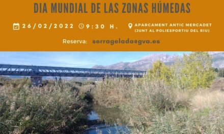 El Parque Natural de Sierra Helada celebra el Día Mundial de los Humedales 2022