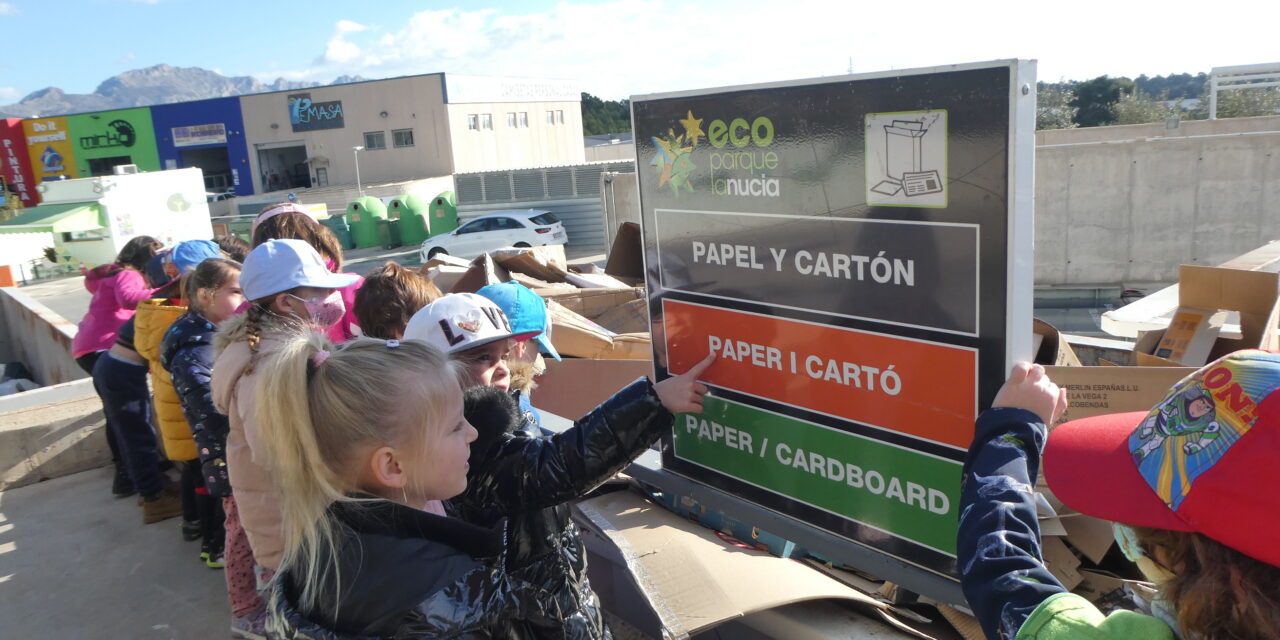 Visitas Escolares al Ecoparque para aprender “la importancia de reciclar”