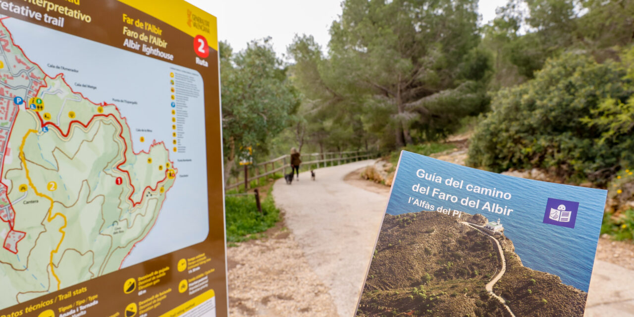 L’Alfàs edita una guía inclusiva del Camino al Faro de l’Albir adaptada a ‘lectura fácil’
