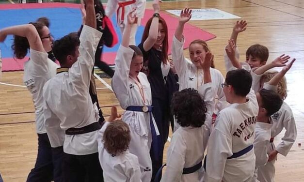 Cinco oros y tres bronces para el Club Neptuno de Taekwondo de l’Alfàs en los Jocs Esportius