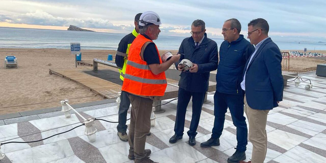 Benidorm inicia la renovación de la catenaria de Levante