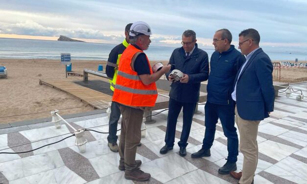 Benidorm inicia la renovación de la catenaria de Levante
