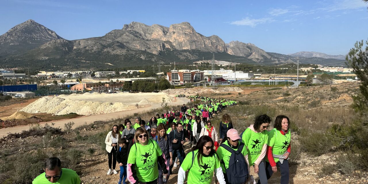 4.000 personas caminaron contra el Cáncer en XII Marcha Solidaria La Nucía