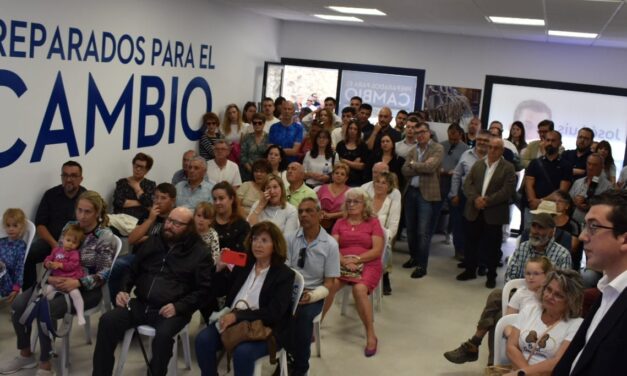 150 personas asisten a la inauguración de la Sede Electoral del PP de Polop