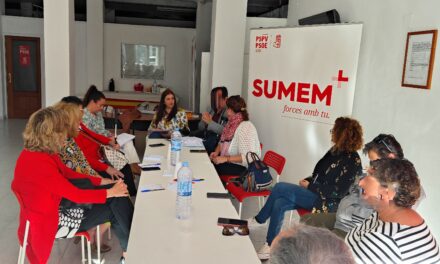 El PSOE de Altea se reúne con las asociaciones y ONGs que “realizan una inmensa labor” en la localidad