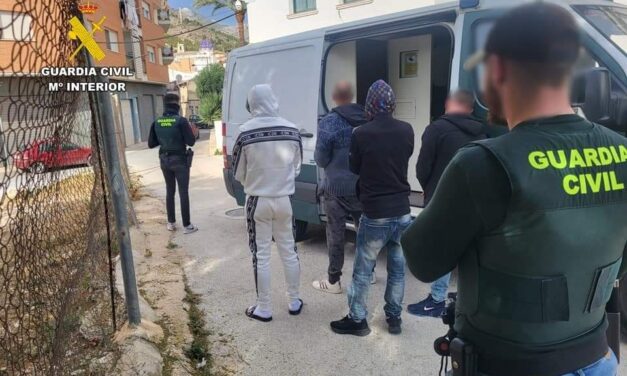 Desmantelada una banda dedicada a robos en viviendas de la comarca y tráfico de drogas