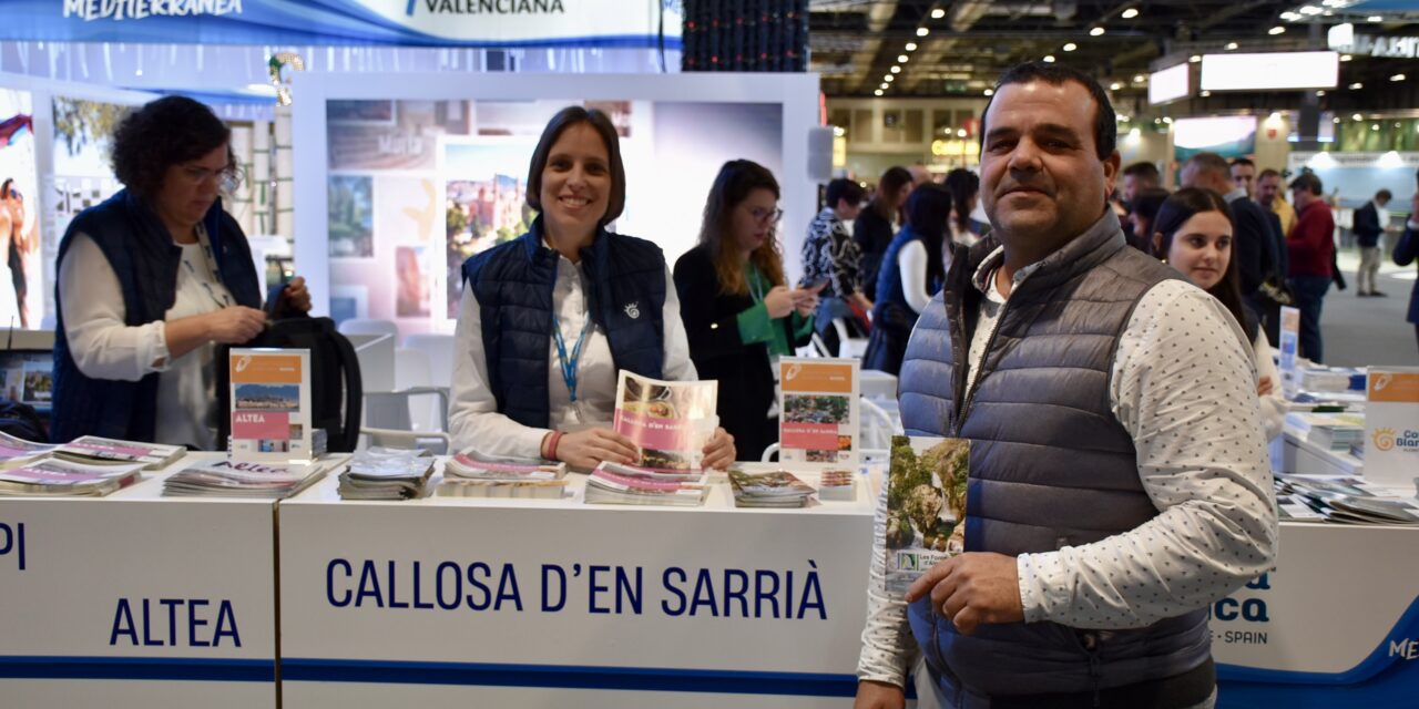 Callosa d’en Sarrià califica como “muy productiva” su presencia en en Fitur 2024
