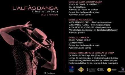 El Festival de Danza de l’Alfàs celebra su 5º aniversario