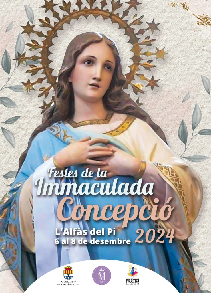 Del 6 al 8 de diciembre l’Alfàs del Pi celebrará las Fiestas de la Inmaculada Concepción 0
