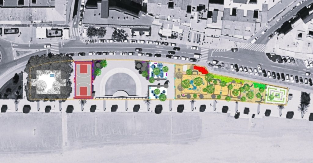 Altea instalará una gran zona de ocio saludable en el Paseo Sant Pere 2