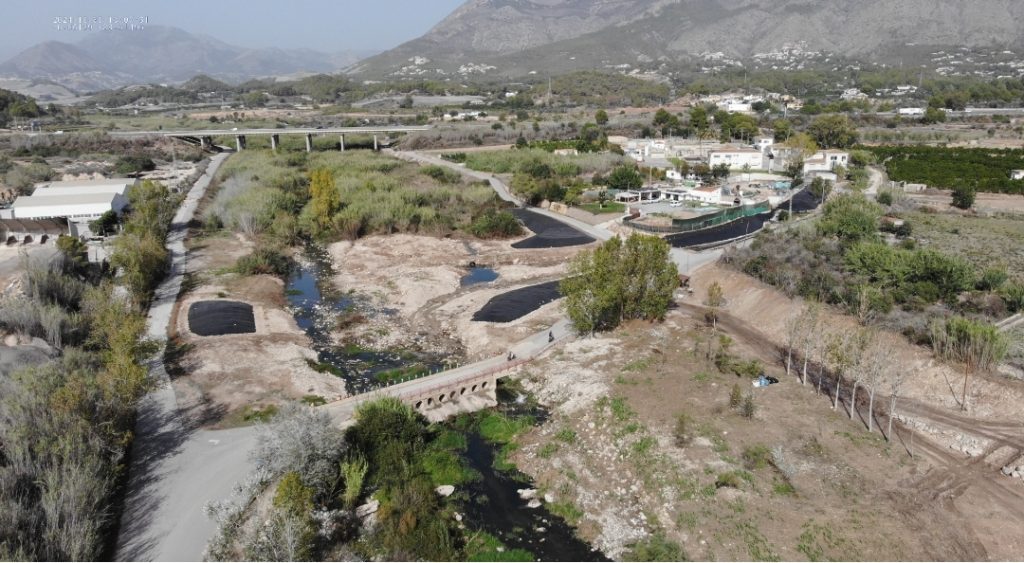 Avanzan en Altea las obras de Restauración Ecológica del Rio Algar 0
