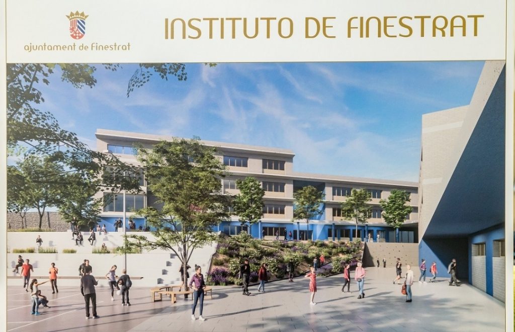 Ya en marcha las obras del Instituto de Finestrat 0