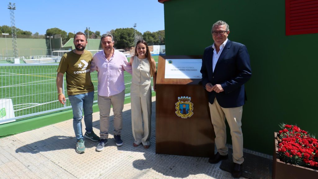 Benidorm rinde un emotivo homenaje a Nerea Pérez Machado y los hermanos Martínez Munuera dando su nombre a tres campos de fútbol 0