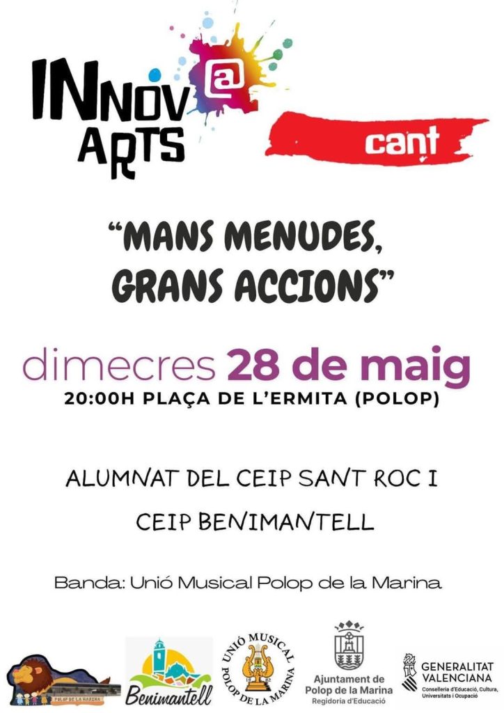 Polop acoge esta semana dos festivales con más de 470 escolares 2