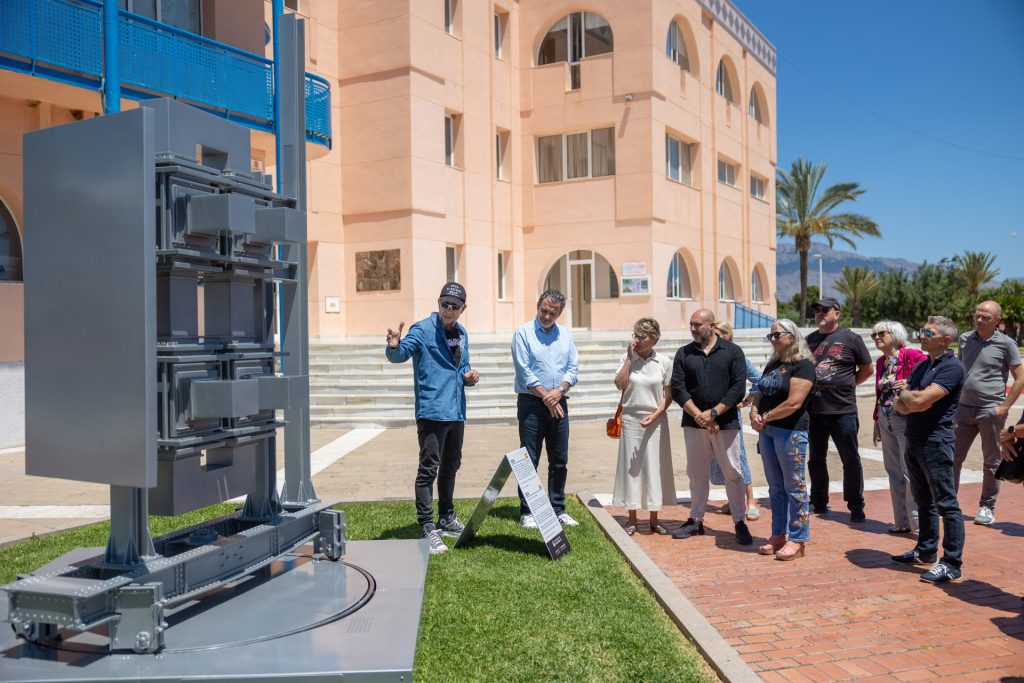 L’Alfàs del Pi y Noruega conectadas a través de la escultura ‘Odín’ de Viktor Ferrando