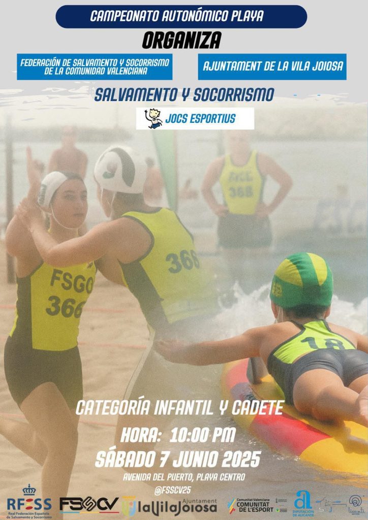 Los campeonatos autonómicos de salvamento y socorrismo se celebran en Villajoyosa 0