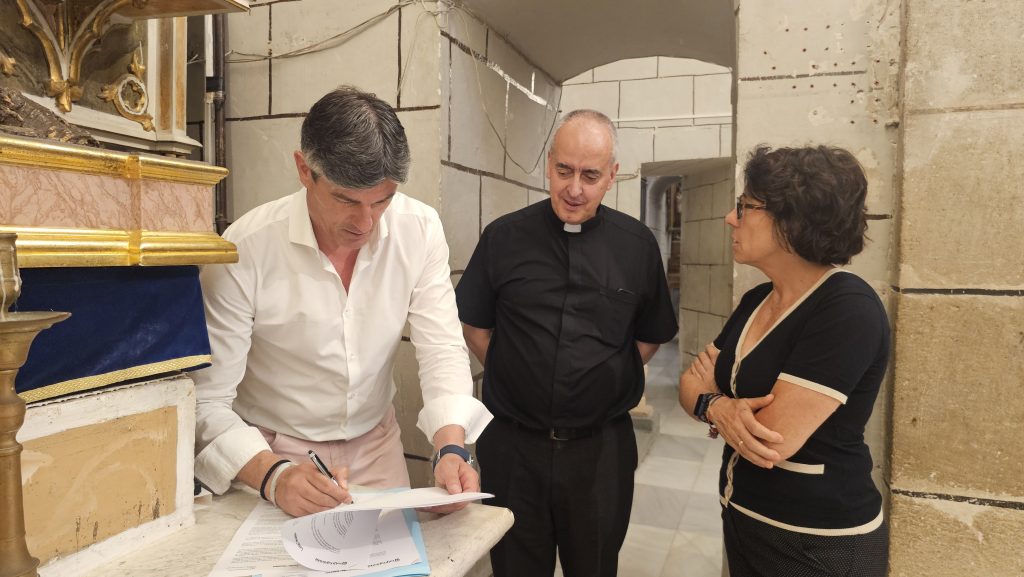 Villajoyosa subvenciona las obras de rehabilitación de dos capillas de la parroquia de Nuestra Señora de la Asunción 0