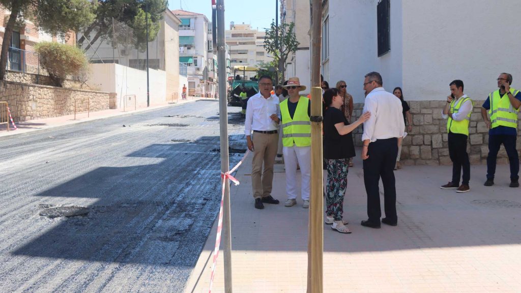 Benidorm abre esta semana al tráfico la calle Capitán Cortés tras finalizar las obras de renovación de las infraestructuras hidráulicas 0