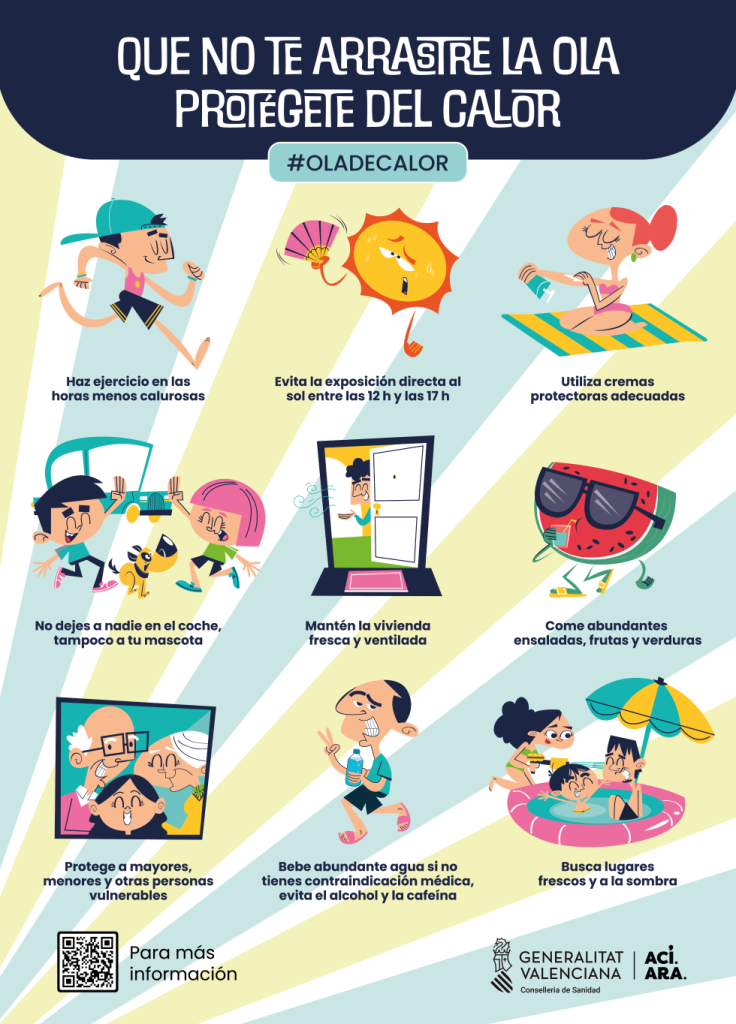 Sanidad difunde recomendaciones ante el calor 0