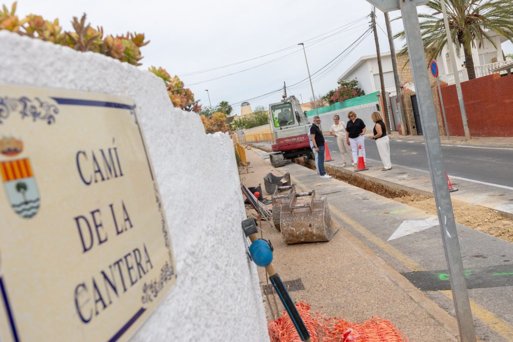 El Ayuntamiento de l’Alfàs del Pi ejecuta obras de captación y desvío de aguas pluviales en l’Albir para prevenir inundaciones 1