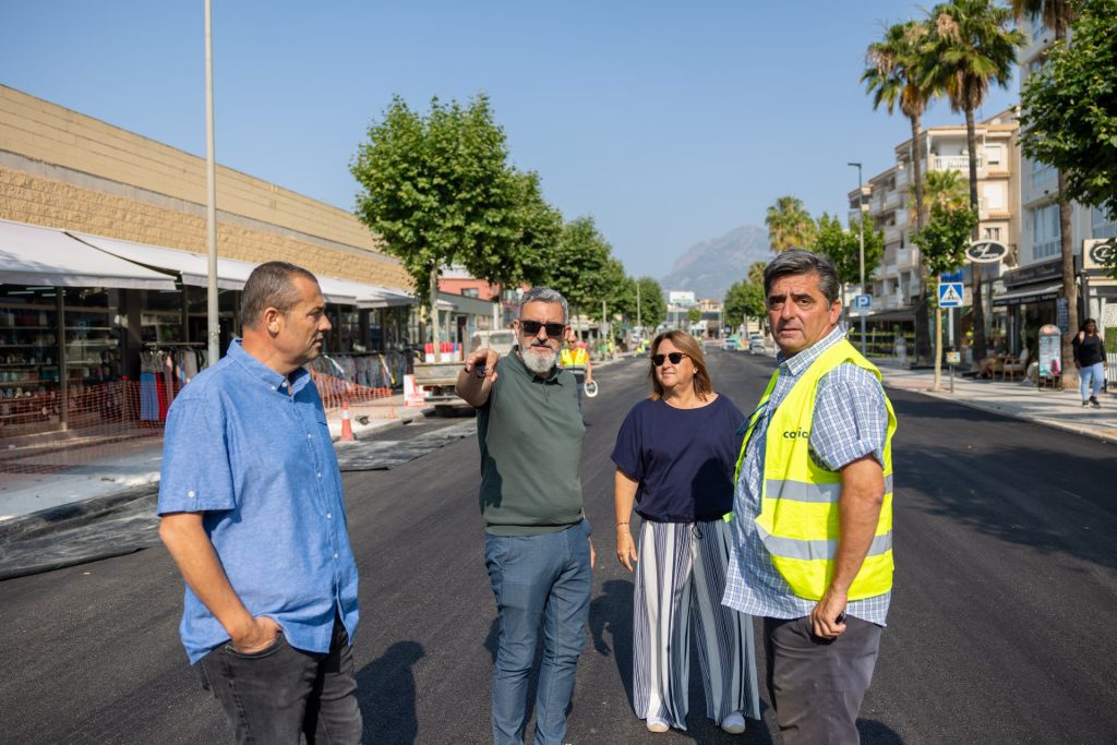 Mañana se abre al tráfico el tramo de la avenida de l’Albir 0