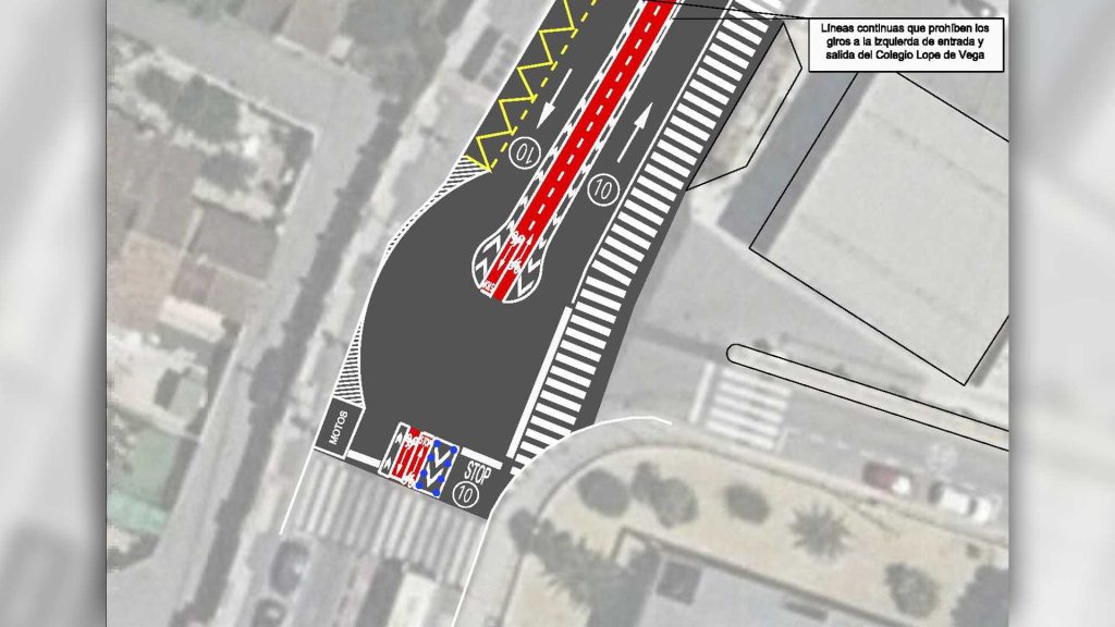 Benidorm ejecuta dos intervenciones en Severo Ochoa para mejorar la seguridad vial y la fluidez del tráfico 2