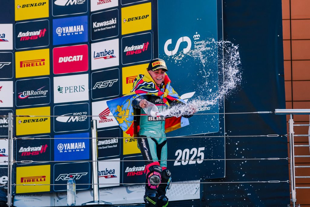 Enzo Zaragoza logra su primera victoria en ESBK Talent 2