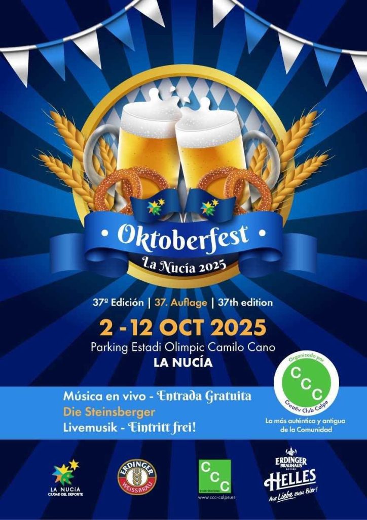 La Oktoberfest 2025 tendrá una fiesta “Rock & Roll”  y abrirá sus reservas el 1 de agosto 0