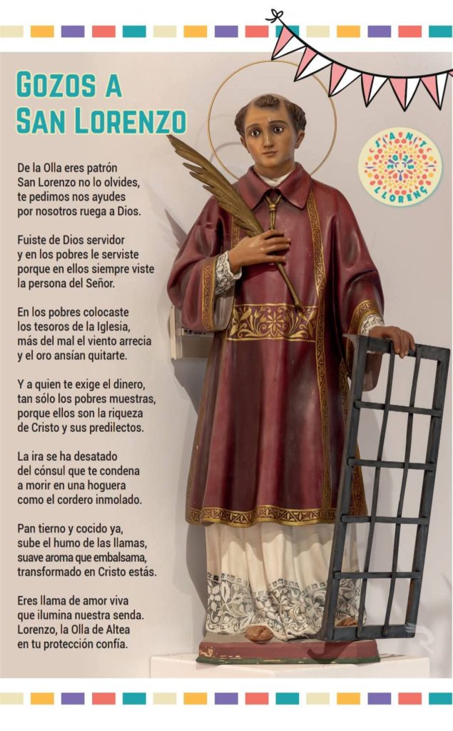 Las fiestas de Sant Llorenç en L’Olla de Altea en honor a San Lorenzo 0