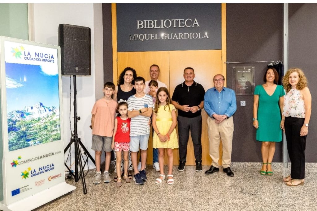 La Biblioteca de La Nucía toma el nombre de su cronista Miquel Guardiola 2