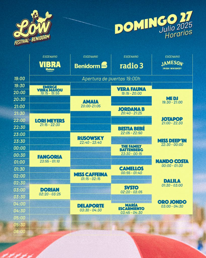 Low Festival anuncia sus esperados horarios del XV aniversario 2