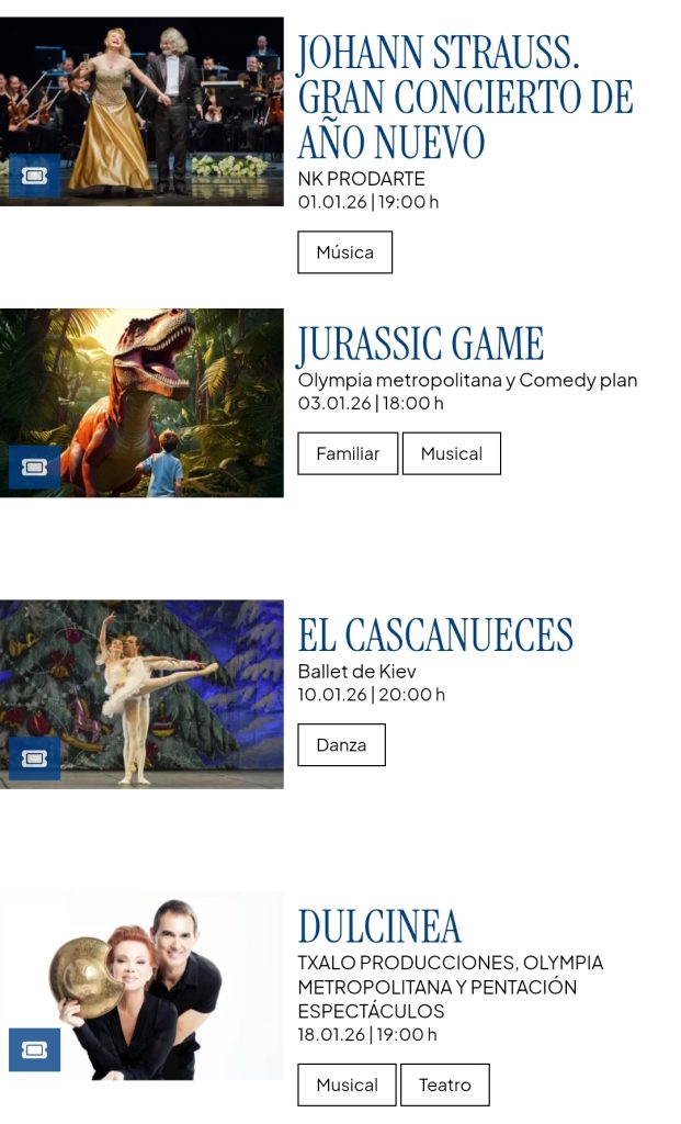 Olympia Metropolitana vuelve a  Palau Altea con una amplia programación y multitud de novedades 6