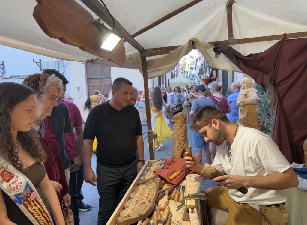 El XIX Mercado Medieval de La Nucía abre sus puertas 2