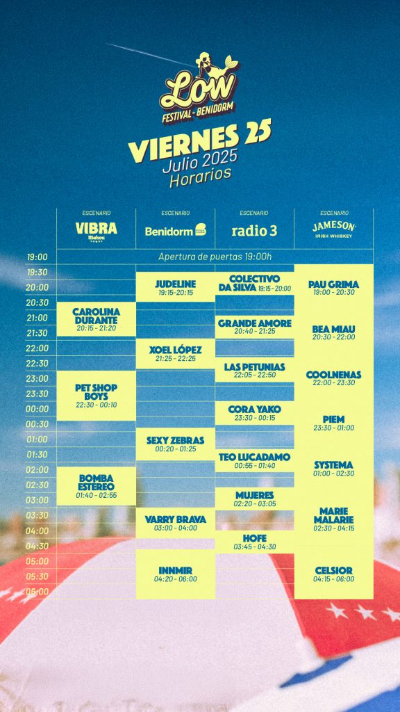 Low Festival anuncia sus esperados horarios del XV aniversario 0
