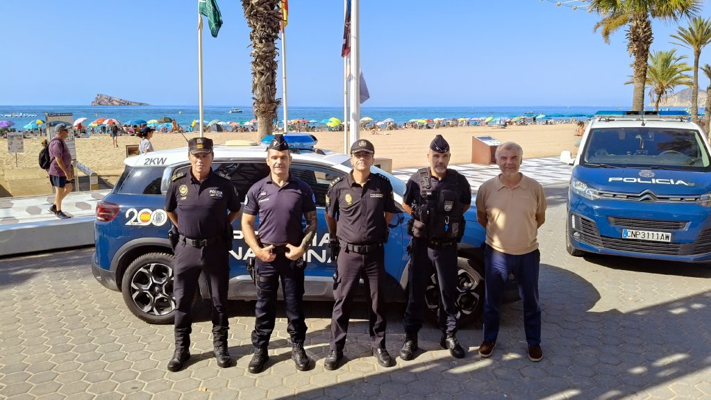 Policías nacionales de Francia se desplazan a Benidorm para colaborar en la ‘Operación Verano’ 1