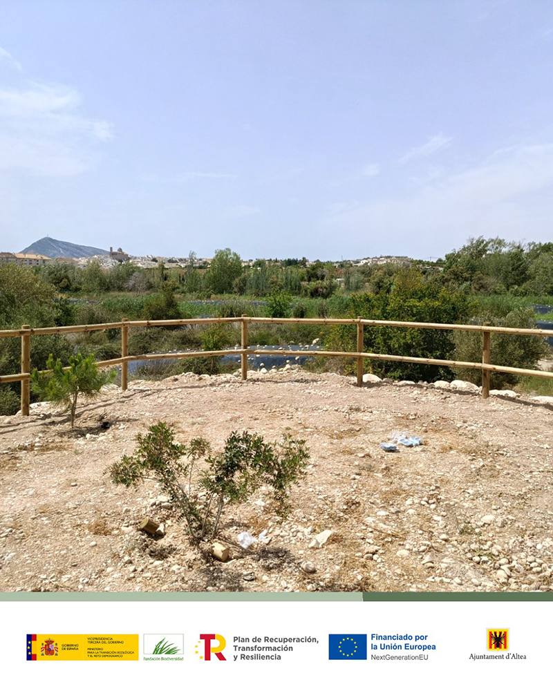 Altea adecua y mejora los equipamientos de uso público en la desembocadura del río Algar 0