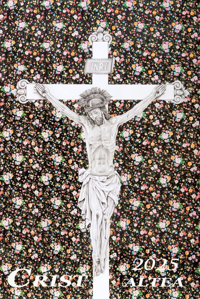 Rocío Prieto , autora del cartel anunciador de las Fiestas del Santísimo Cristo de Altea 2025