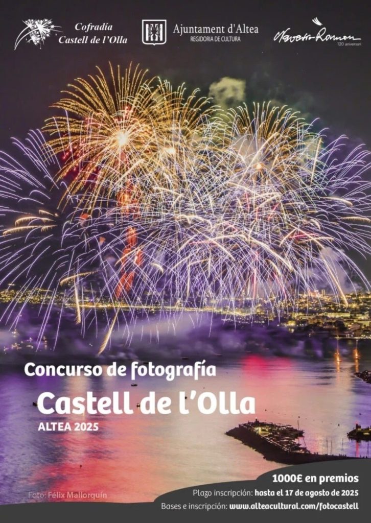 Las plataformas para el lanzamiento del Castell de l’Olla llegan a Altea 3
