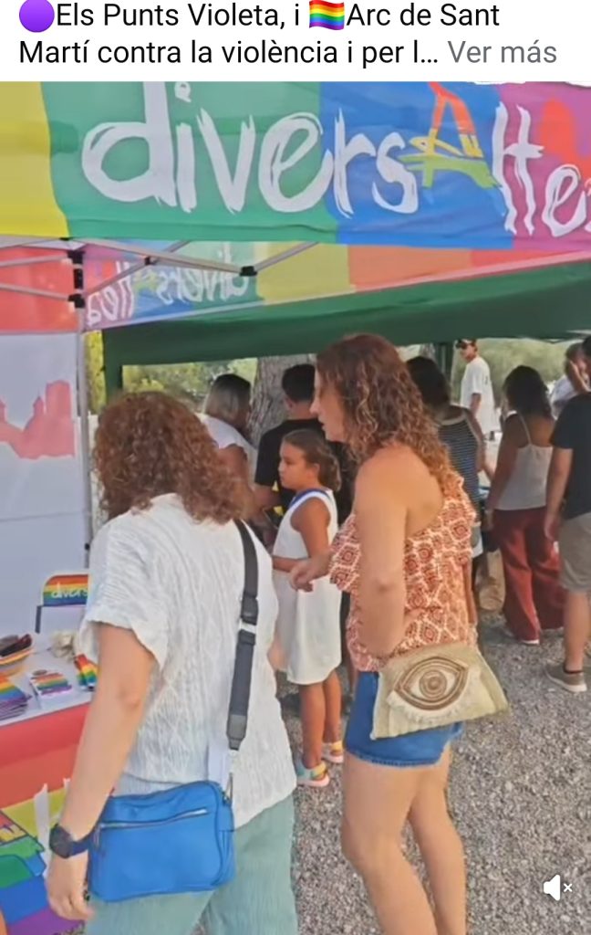 Más de medio millar de personas visitan los Puntos Violeta, Arcoiris y UPCCA durante la “Nit del Castell” 3