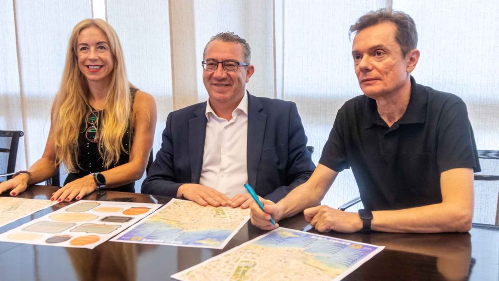 Benidorm lanza una tirada de 1.500 ejemplares de un nuevo plano turístico ilustrado por el artista Arly Jones   0
