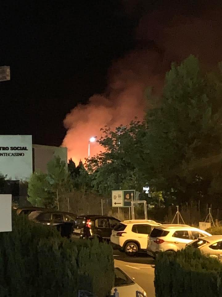 Incendio La Nucía