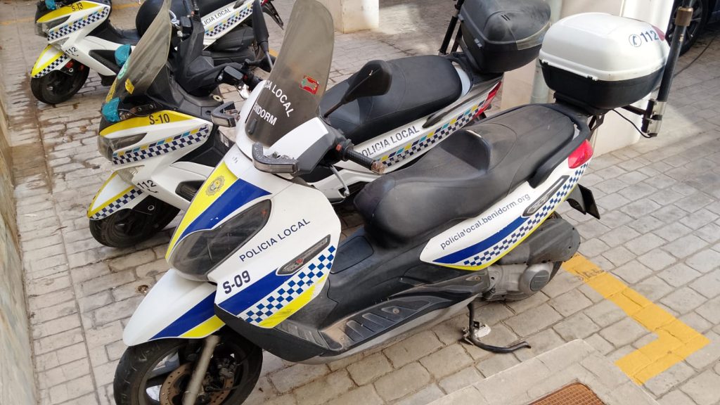 SPPLB pide la renovación inmediata de las motocicletas y scooters defectuosas del parque movil de la Policia Local de Benidorm 1