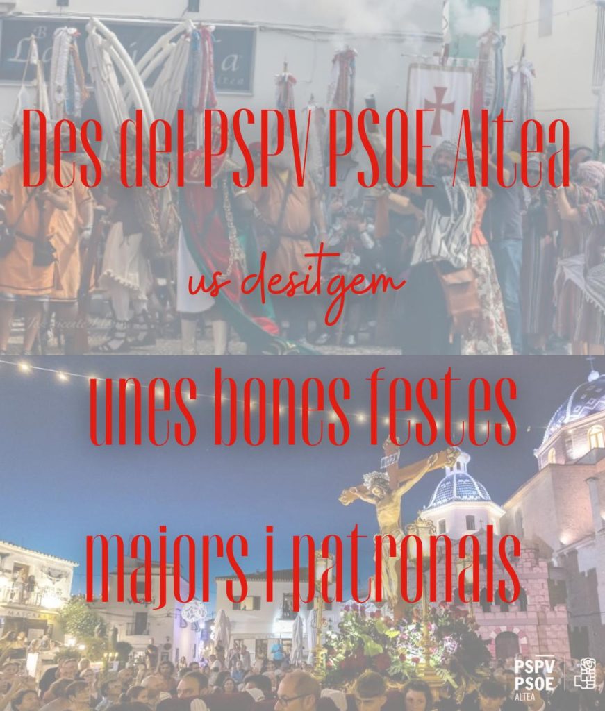 Altea se prepara para vivir sus Fiestas Mayores y Patronales 7