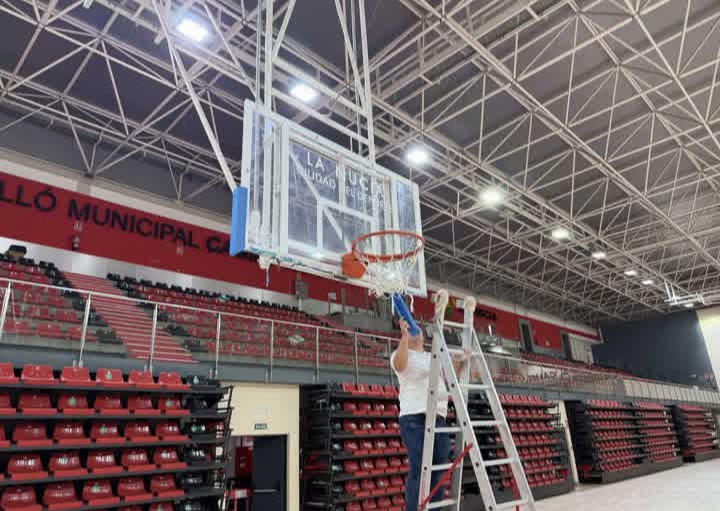 La Nucía invierte 192.158,39 € en la rehabilitación del parquet del Pabellón Camilo Cano 0