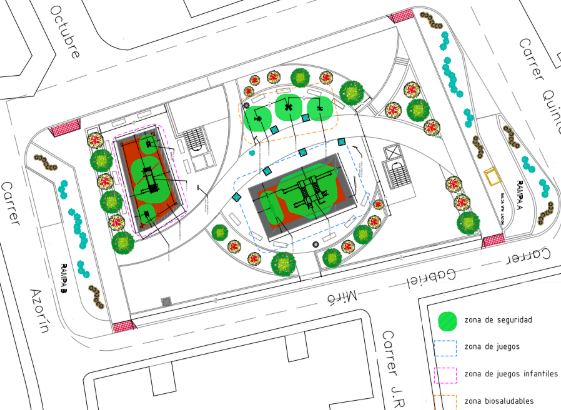 El Ayuntamiento de Villajoyosa invierte 43.500 euros en nuevas zonas infantiles y biosaludables en el parque de la Senda 0