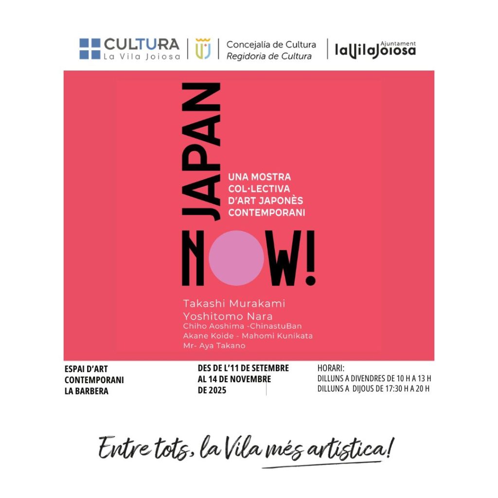Villajoyosa acoge la exposición Japan Now! en el Espai d’Art Contemporani La Barbera con obras de Murakami y Nara, entre otros artistas