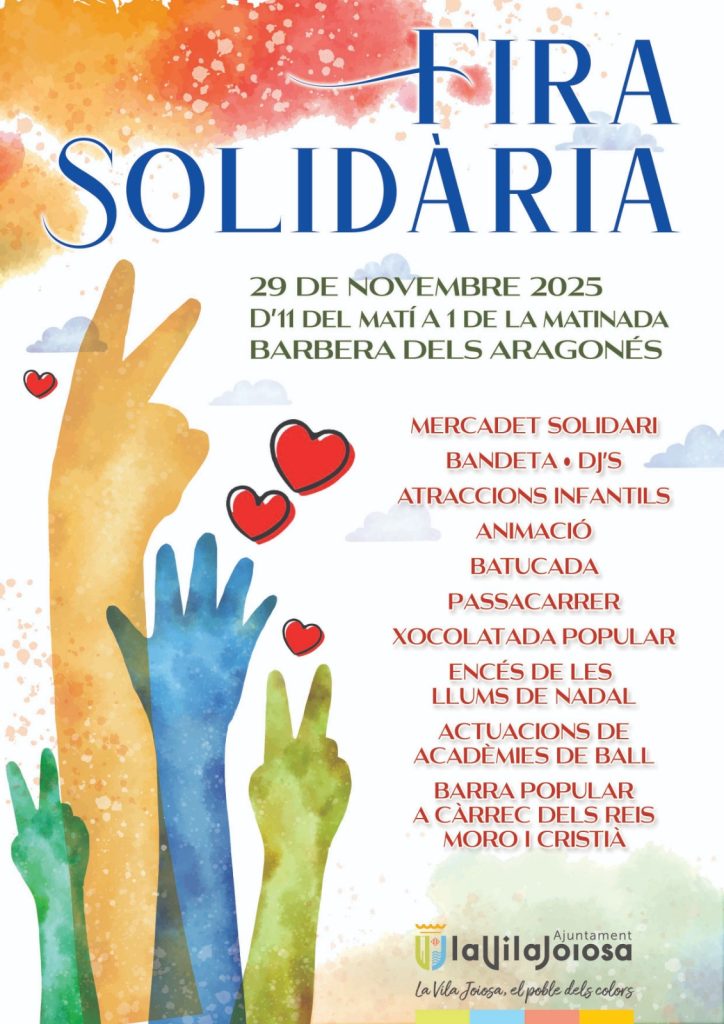 Villajoyosa celebra una nueva edición de la Fira Solidària que marcará el inicio de la Navidad 0